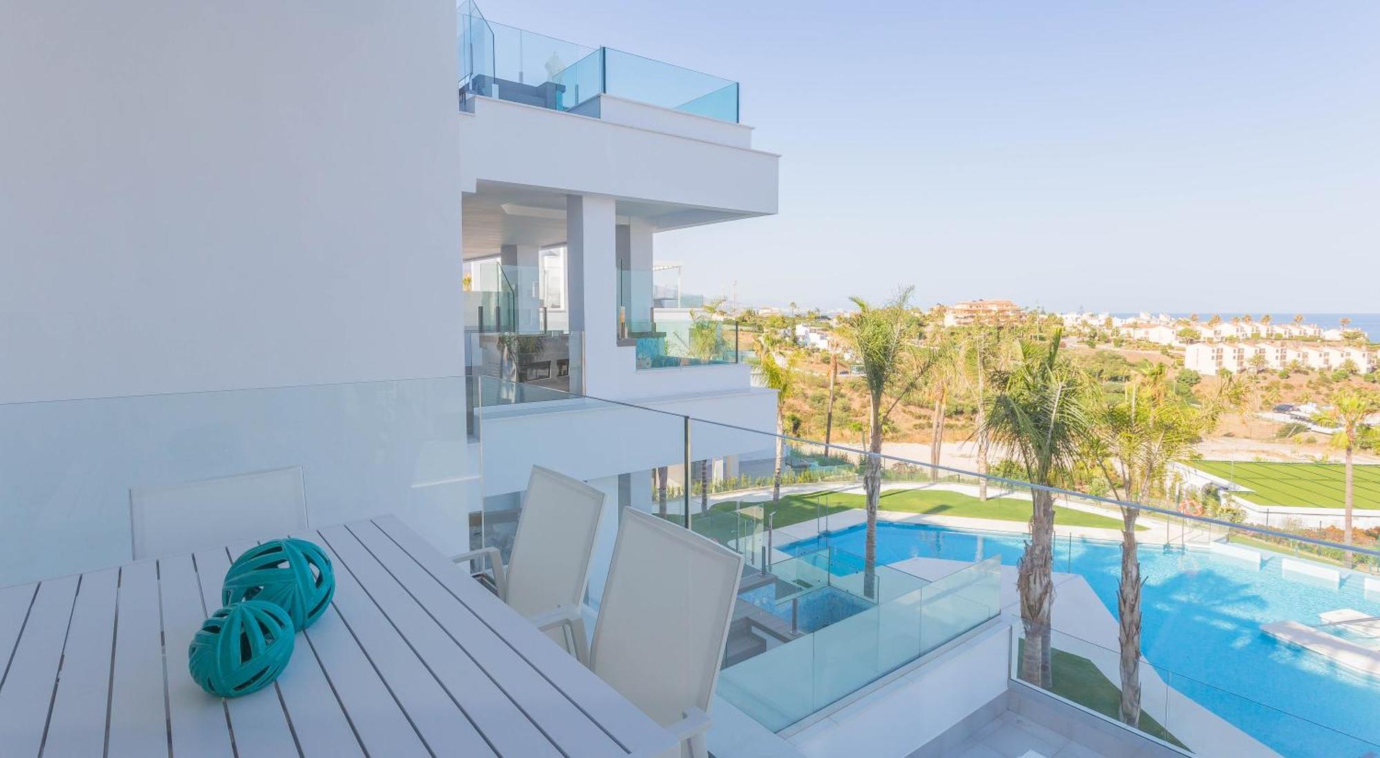 Luxury 2Br Seaviews - Santa Barbara Heights Lejlighed Fuengirola Eksteriør billede